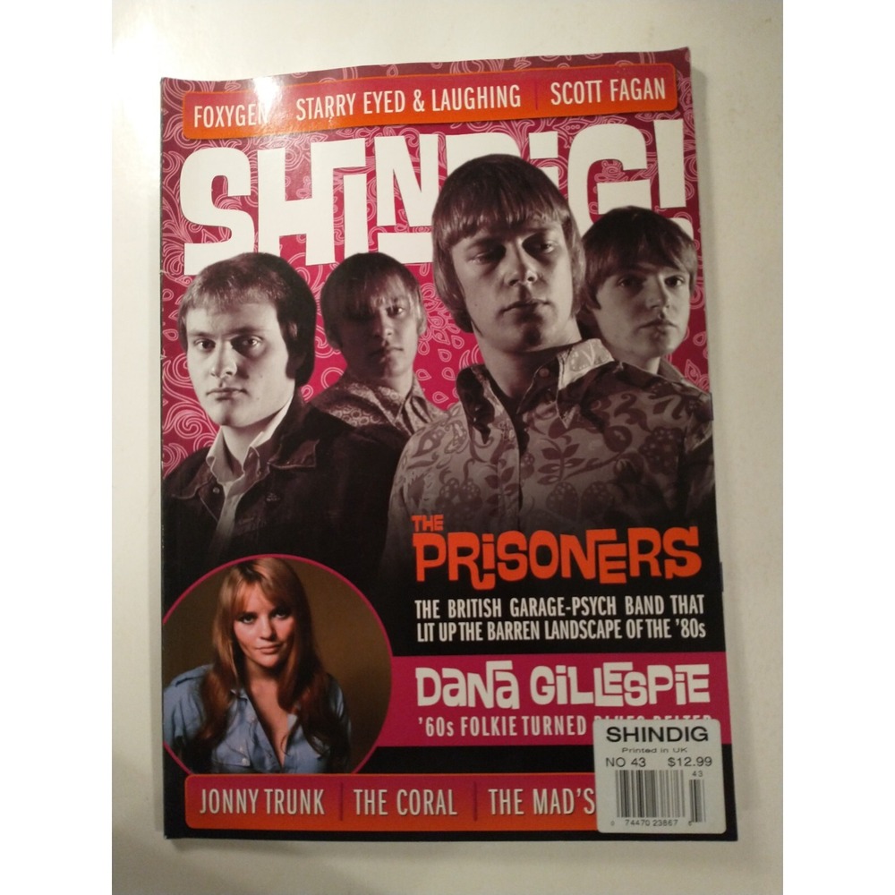 Shindig! Magazine No 43 The Prisoners Dana Gillespie British Garage Psych Rock